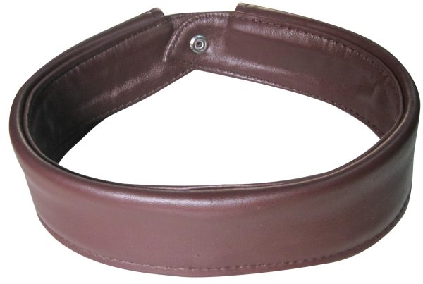 Brown Leather Collar For Men